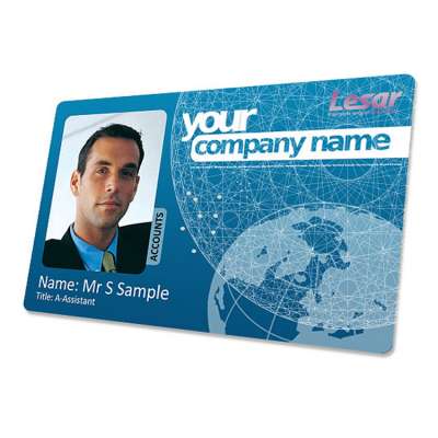 PVC Facebook Printing Plastic School Student Photo Blank ID Card