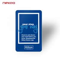 Contactless Printing Logo Standard Size Smart Hotel Key Card